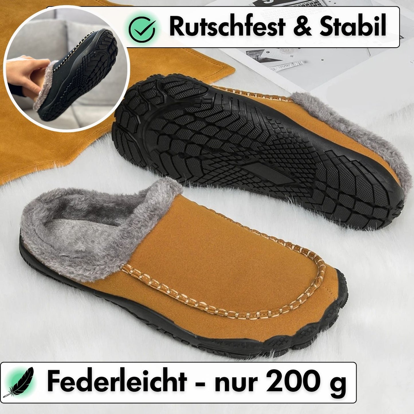 Home Pro - FleeceTec Hausschuhe