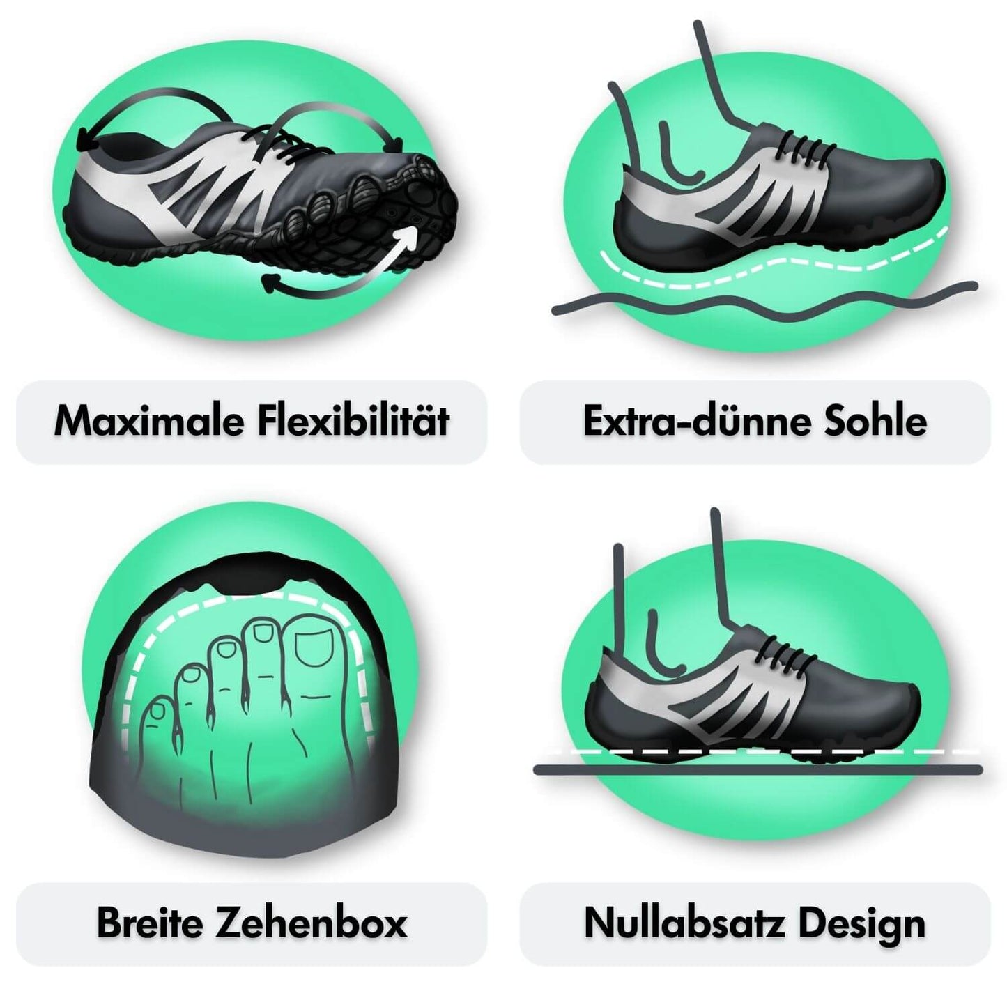 Feel Pro - gesunde & bequeme Barfußschuhe