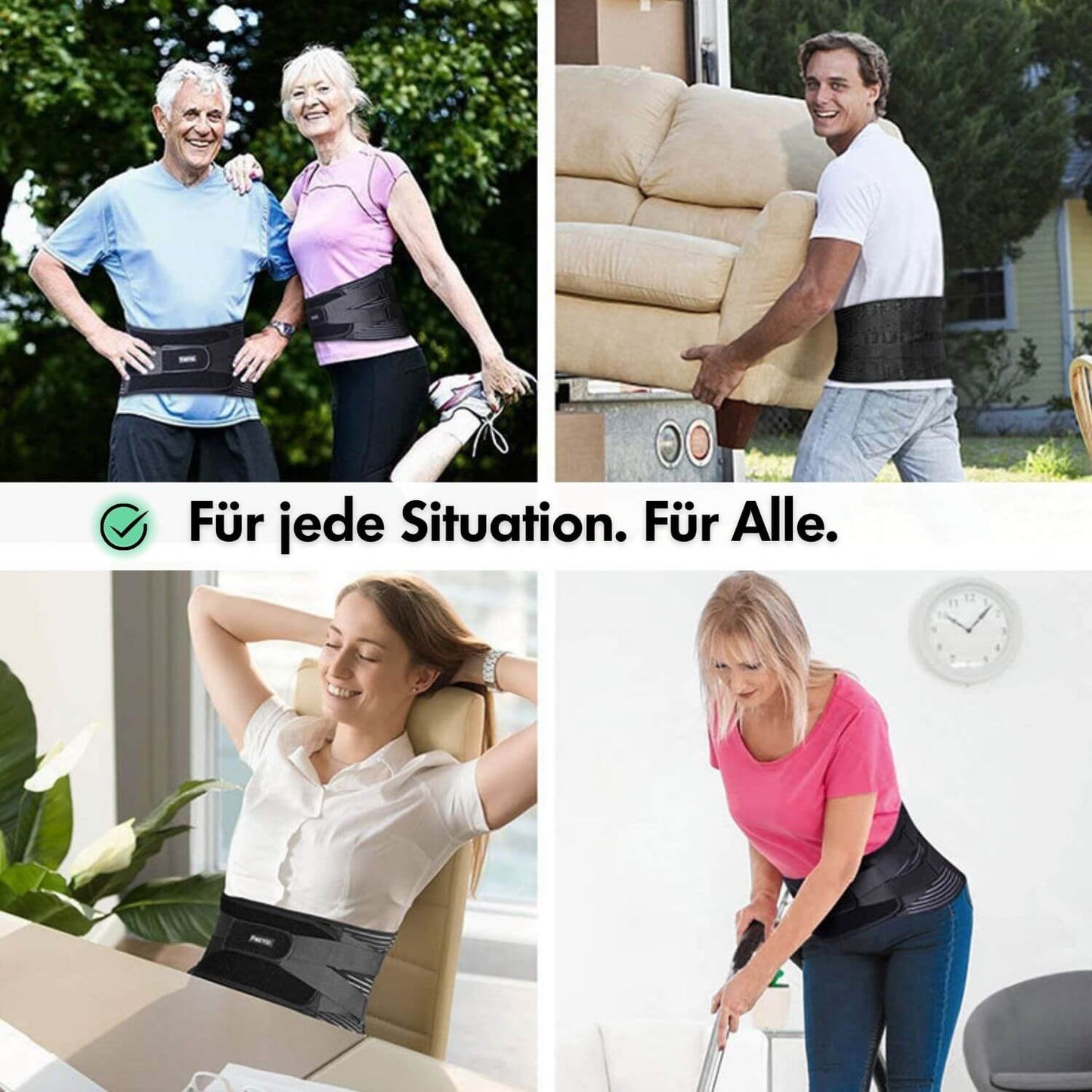 Rückensupport Pro - optimale Entlastung