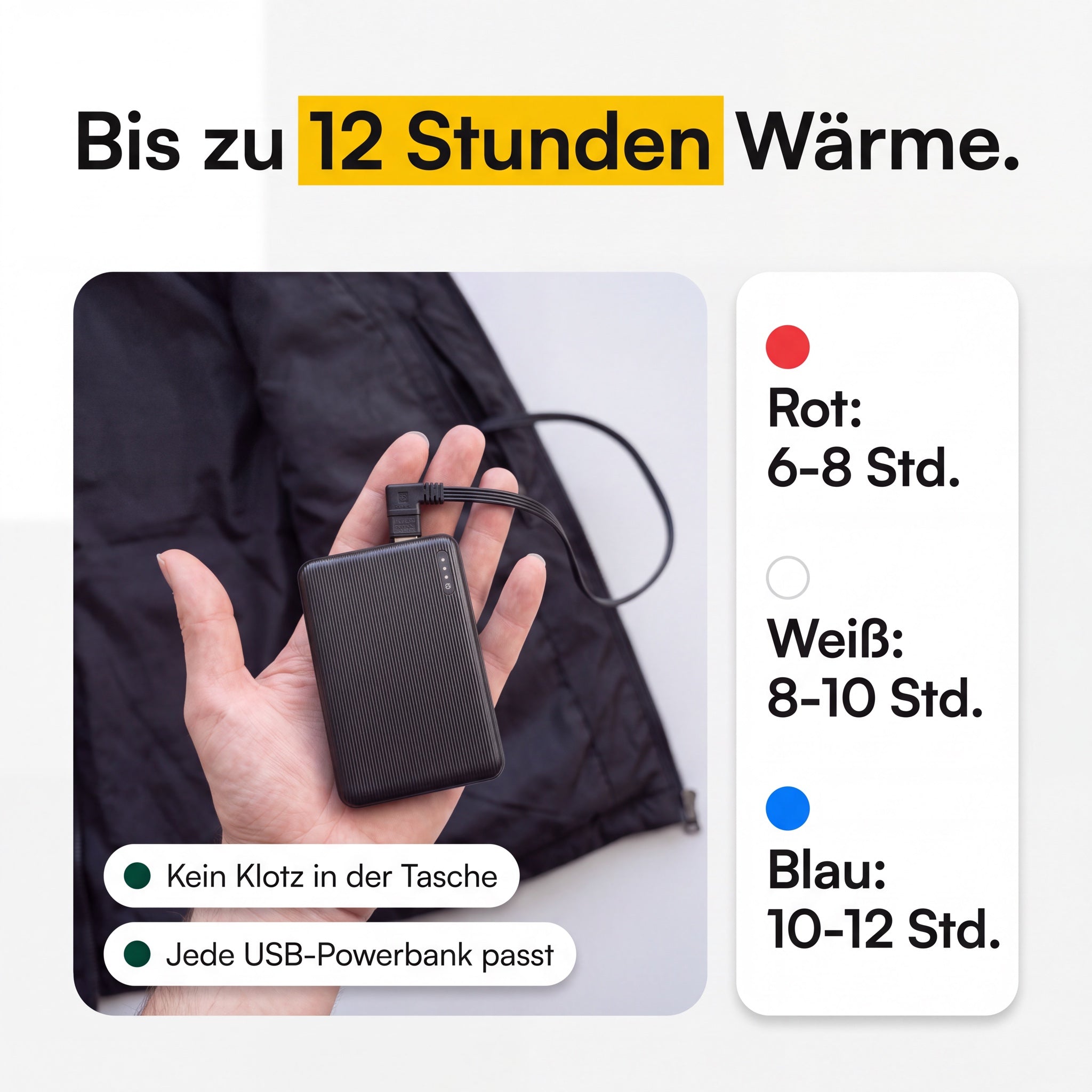 SmartHeat Heizweste