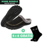 HOME-BUNDLE: Home Pro Barfuß-Hausschuhe + 4+4 Paar GRATIS Barfußsocken