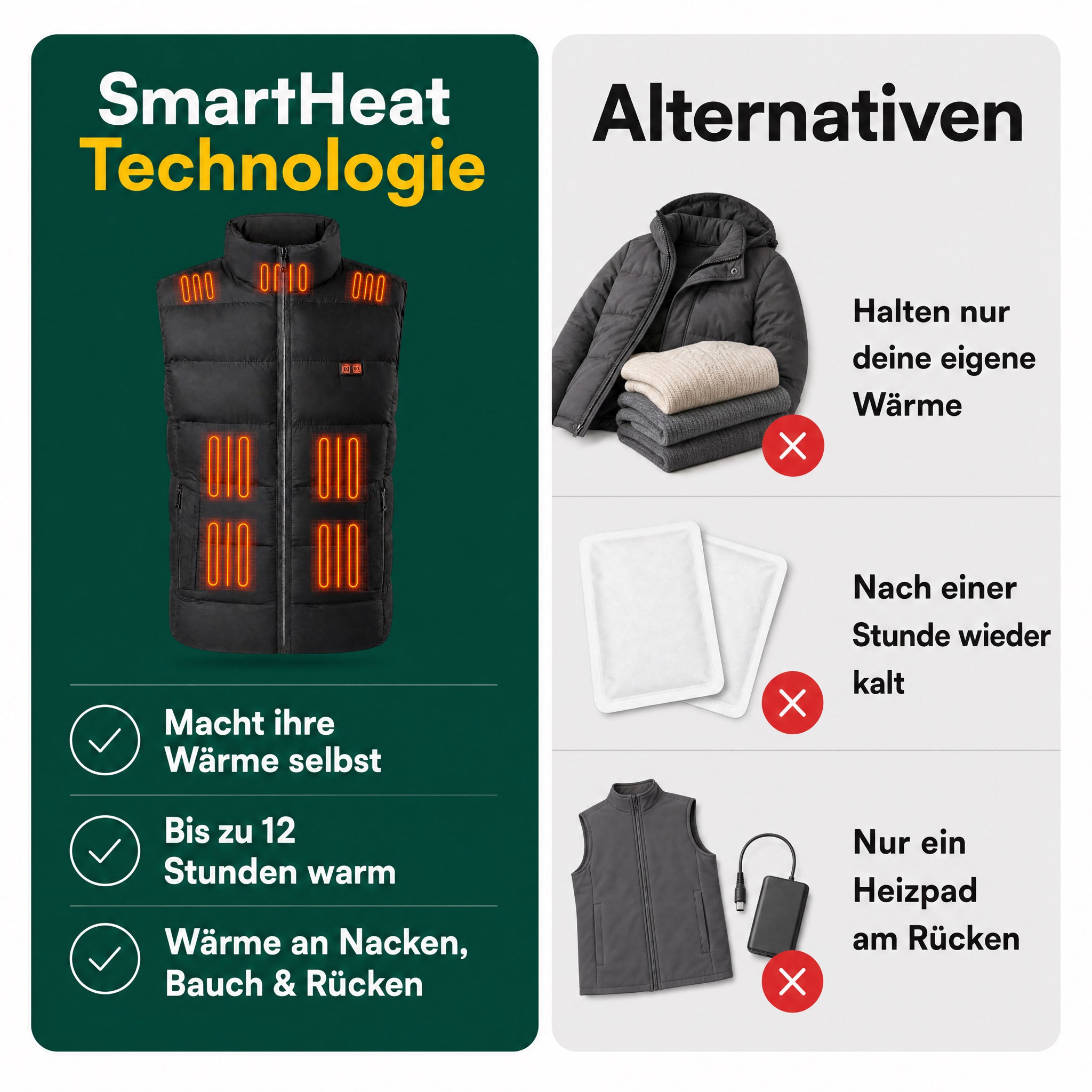 SmartHeat Heizweste