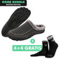 HOME-BUNDLE: Home Pro Barfuß-Hausschuhe + 4+4 Paar GRATIS Barfußsocken