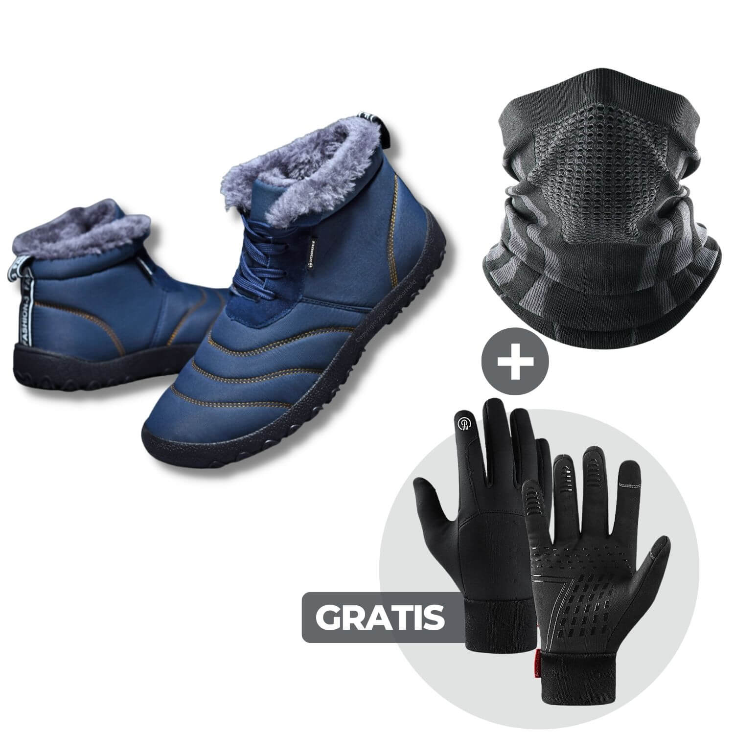 VIP BUNDLE: Winter Pro 2.0 Barfußschuhe + ThermoPro Halstuch + GRATIS ThermoPro Handschuhe