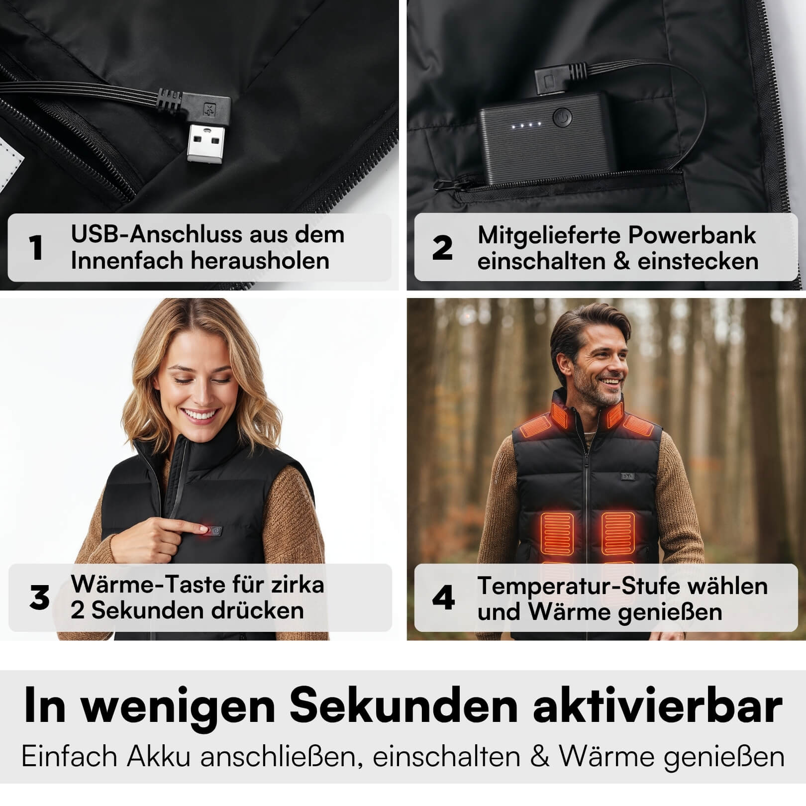 SmartHeat Heizweste