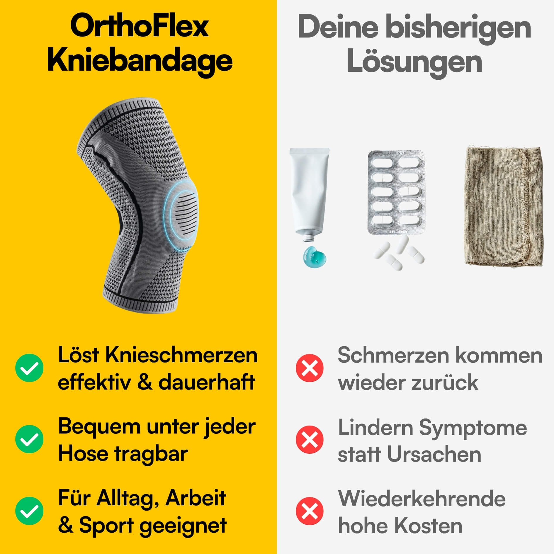 OrthoFlex Kniebandage